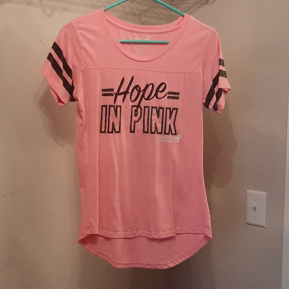 Susan G Komen "Hope in Pink" Shirt